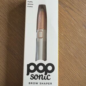 Pop Sonic Brow Shaper - Rose Gold and White